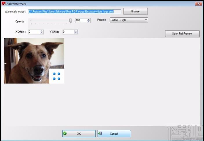 Free PDF Image Extractor 4dots下载,PDF图像提取工具